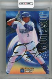 2019 カルビー J.ロペス STAR CARD 金箔サイン版 横浜DeNAベイスターズ