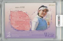 【表面スレあり】2024 EPOCH JLPGA 女子プロゴルフ オフィシャルトレーディングカード TOP PLAYERS 青木瀬令奈 ゴルフウェアカード【031/120】
