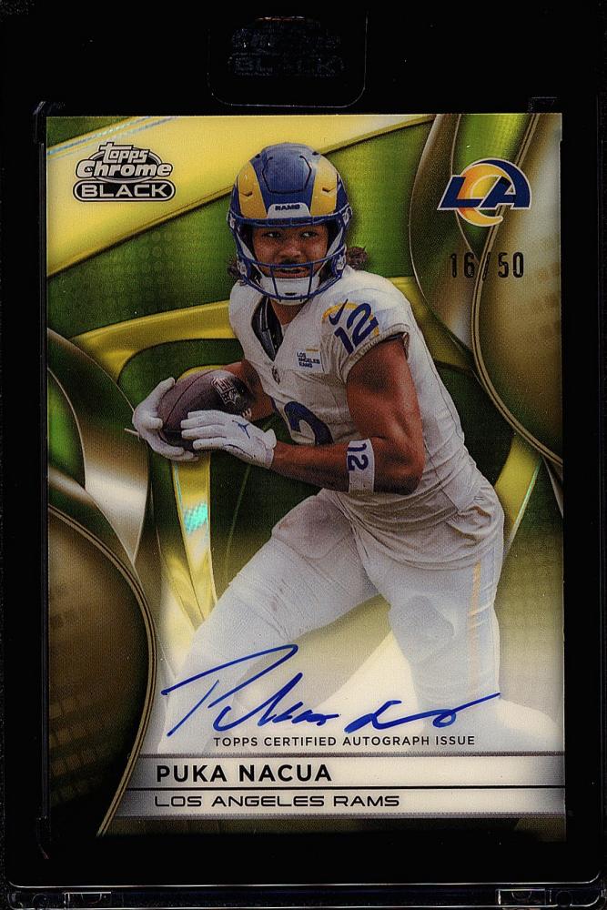 アンシン　FCトレカ　初日 ミントモール / MINT 沖縄店 / 2025 Topps Chrome Black Football Puka