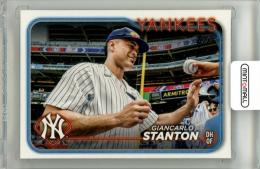 2024 Topps Series 2 Giancarlo Stanton #632 Golden Mirror Image Variation Yankees