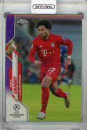2019-20 Topps Chrome UEFA Champions League FC Bayern Munchen Serge Gnabry Base Purple(パラレル版) 055/250