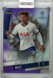 2019-20 Topps Finest UEFA Champions League Tottenham Hotspur Dele Alli Base Purple(パラレル版) 045/250