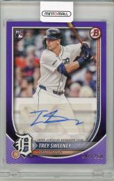 2025 TOPPS Bowman Trey Sweeney #PRV-TSA AUTO【247/250】 Detroit Tigers