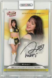 2024 BBM DANCING HEROINE Mimori 直筆サインカード【72/90】
