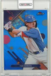 2025 TOPPS NPB FINEST 野村祐希 Base Blue Refractor Parallel【125/150】