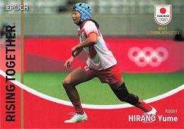 2023 EPOCH TEAM JAPAN SYMBOL ATHLETES & NEXT SYMBOL ATHLETES #25 平野優芽(ラグビーフットボール) バリエーション版 レギュラーカード