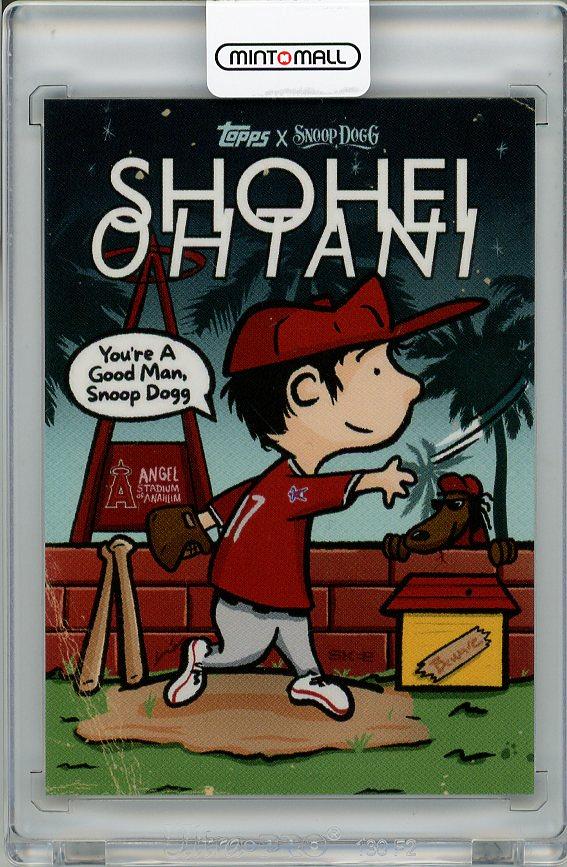 大谷選手 Shohei Ohtani Project70 Snoop Dogg Shohei Otani x Snoop Dogg Snoopy PEANUTS Topps Project70
