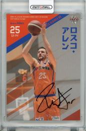 2022 BBM 2021-22 B.League Fast Break 1st Half  ロスコ・アレン 直筆サインカード 58/86