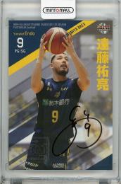 2022 BBM 2021-22 B.League Fast Break 2nd Half  遠藤祐亮 直筆サインカード 04/70