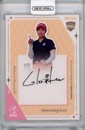 2025 EPOCH JLPGA 女子プロゴルフ オフィシャルトレーディングカード Rookies & Winners イ ヒョソン 直筆サインカード (RC)【37/50】
