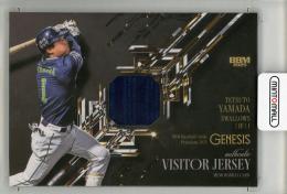 2025 BBM GENESIS 山田哲人 ジャージカード【225/350】 東京ヤクルトスワローズ