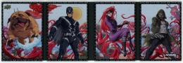 2023 Upper Deck Marvel Anime Vol. 2 Inhumans Hanafuda Booklet/Winter/#HB-09