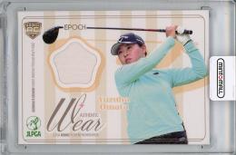 【表裏若干スレあり】2025 EPOCH JLPGA 女子プロゴルフ オフィシャルトレーディングカード Rookies & Winners 小俣柚葉 ゴルフウェアカード (RC)【099/100】