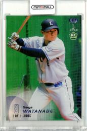 2025 BBM 1st 渡部聖弥 レギュラーパラレル(銀紙版)【168/300】