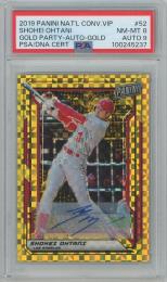 2019 Panini National Convention VIP Shohei Ohtani Gold Party Auto Gold #52【5/5】 Los Angeles Angels