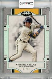 2024 Topps Tier One Christian Yelich Tier 2 Holo Silver Foil #48【07/10】 Milwaukee Brewers