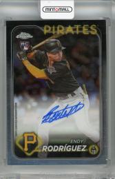 2024 Topps Chrome Endy Rodriguez Rookie Autographs #RA-ER RC Pittsburgh Pirates