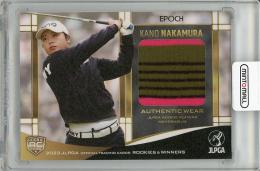 2023 EPOCH JLPGA 女子プロゴルフ オフィシャルトレーディングカード Rookies & Winners  仲村果乃 ゴルフウェアカード (RC) 262/280