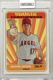 2018 Topps Heritage Shohei Ohtani Rookie Performers #RPSO Los Angeles Angels