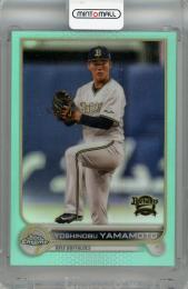 2022 Topps NPB Chrome 山本由伸 Aqua Parallel【175/199】 オリックス・バファローズ