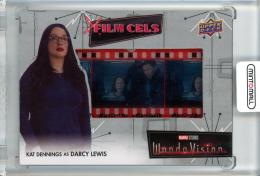 2022 Upper Deck WandaVision Kat Denning as Darcy Lewis Film Cels/#1950-6