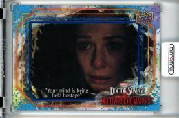 2023 Upper Deck Doctor Strange in the Multiverse of Madness Your Mind Is Being Held Hostage Base/Cyan/#40【3/199】