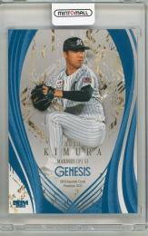 2025 BBM GENESIS 木村優人 コバルトブルー箔【034/100】 千葉ロッテマリーンズ