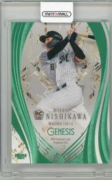 2025 BBM GENESIS 西川史礁 エメラルド箔【193/200】 千葉ロッテマリーンズ