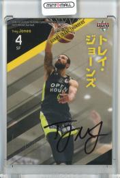 BBM×B.LEAGUE TRADING CARDS 2021-22 SEASON FAST BREAK 2nd Half トレイ・ジョーンズ 直筆サインカード【34/87】 群⾺クレインサンダーズ