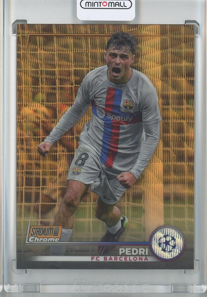 2022-23 Topps Chrome UEFA Pink Shimmer /250 #136 Pedri | eBay