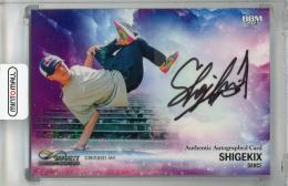 2023 BBM INFINITY SHIGEKIX 直筆サインカード【25/90】 ダンス