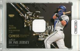 2025 BBM GENESIS タイラー・オースティン メモラビリアカード 通常版【167/350】 横浜