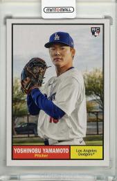 2024 Topps Archives Yoshinobu Yamamoto Base RC #61《初期不良あり》