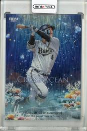 2025 BBM 1st バージョン 森友哉 CROSS OCEAN【038/100】 オリックスバファローズ