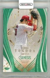 2025 BBM GENESIS 床田寛樹 #029 レギュラーパラレル エメラルド箔版【027/200】 広島