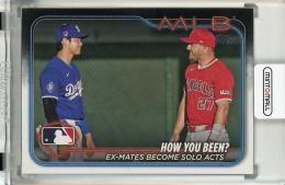 2024 Topps Update Shohei Ohtani / Mike Trout How You Been? #US76