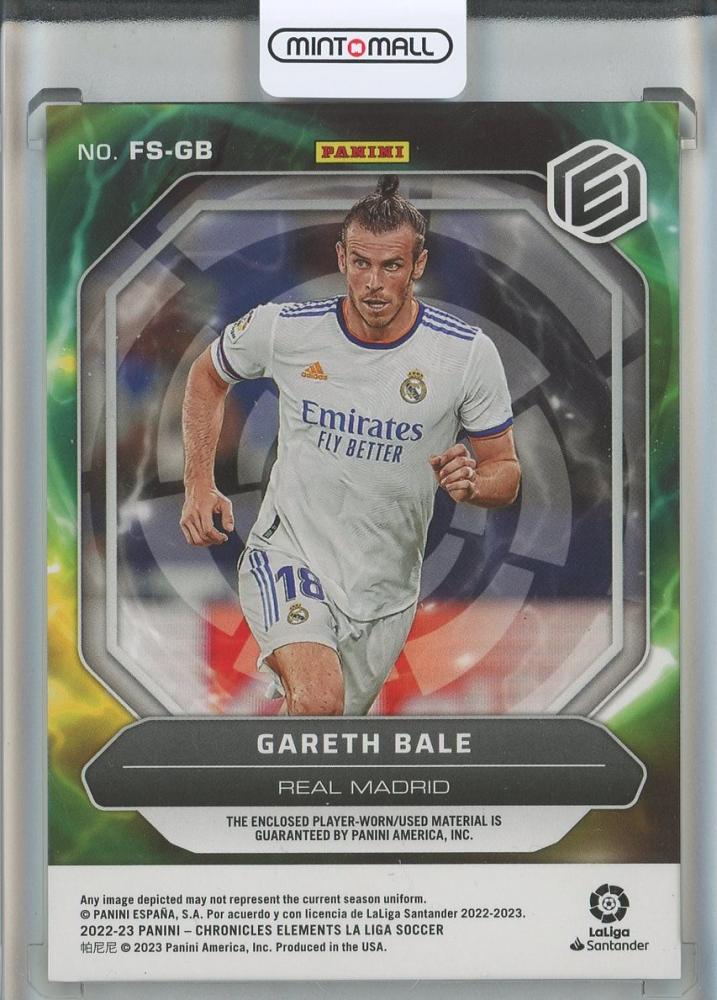 22-23 PANINI GARETH BALE ベイル 直筆サイン 49シリ 2022-23 Panini Select La Liga - Select Signatures Gareth