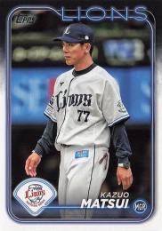 2024 TOPPS NPBプロ野球 #3 松井稼頭央(西武) レギュラーカード