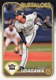 2024 TOPPS NPBプロ野球 #4 宇田川優希(オリックス) レギュラーカード