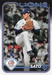 2024 TOPPS NPBプロ野球 #6 佐藤隼輔(西武) レギュラーカード