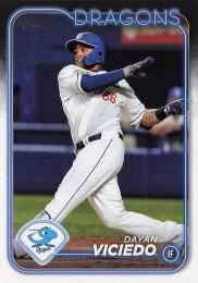 2024 TOPPS NPBプロ野球 #18 ビシエド(中日) レギュラーカード