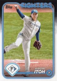 2024 TOPPS NPBプロ野球 #19 伊藤大海(日本ハム) レギュラーカード
