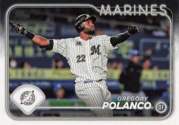 2024 TOPPS NPBプロ野球 #48 ポランコ(ロッテ) レギュラーカード