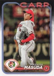 2024 TOPPS NPBプロ野球 #69 益田武尚(広島) レギュラーカード