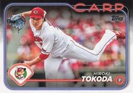 2024 TOPPS NPBプロ野球 #75 床田寛樹(広島) レギュラーカード