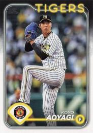 2024 TOPPS NPBプロ野球 #78 青柳晃洋(阪神) レギュラーカード