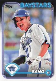 2024 TOPPS NPBプロ野球 #89 佐野恵太(横浜DeNA) レギュラーカード