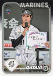2024 TOPPS NPBプロ野球 #95 大谷輝龍(ロッテ) レギュラーカード RC