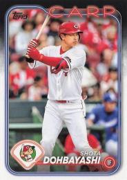 2024 TOPPS NPBプロ野球 #100 堂林翔太(広島) レギュラーカード