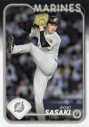 2024 TOPPS NPBプロ野球 #111 佐々木朗希(ロッテ) レギュラーカード
